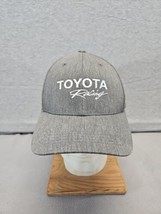 Toyota Racing Hat Adjustable Cap Gray X3 - $12.87