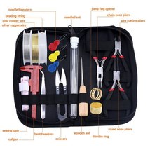 8PCS Stainless Jewelry making Tools Set with Plier ,Round Nose Plier,Scissor twe - £37.09 GBP