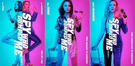 The Spy Who Dumped Me Movie Poster Mila Kunis Kate Mckinnon Print 24x36&quot;... - £9.51 GBP+