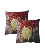 Red Cushion Covers Size 17.71 X 17.71