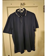 IZOD men&#39;s half button short sleeve navy blue - €6,83 EUR