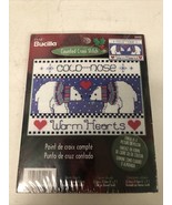 Sealed Bucilla Counted Cross Stitch-Cold Nose, Warm Hearts-5 by 7 inches... - $164.73 MXN