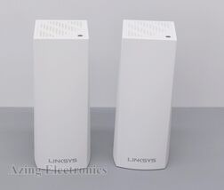 Linksys Velop WHW0302 Whole Home Wi-Fi System (2-Pack) - White image 2