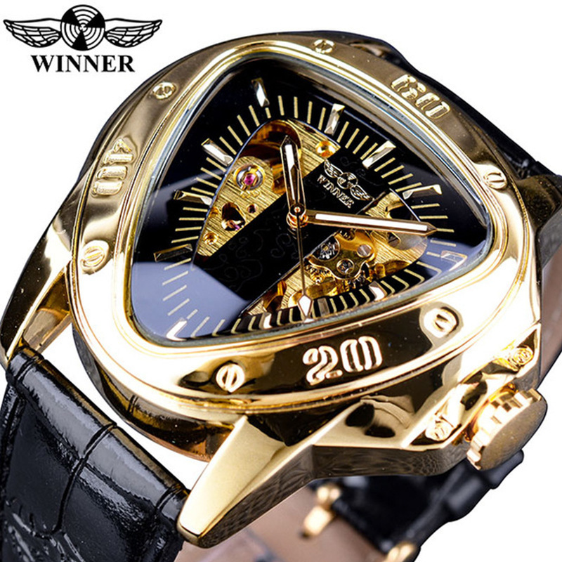 Winner European And American Style Men's Fashion Casual Hollow Triangle Large Di