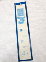 NEW Showgard Stamp Mounts size #36 dark background black 8 strips Vintage - $6.00