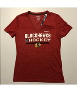 NWT REEBOK NHL Women’s Chicago Blackhawks V-Neck Tee size S - $17.75