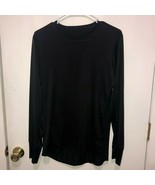 PECKHAM Polartec Baselayer Polyester Men&#39;s Small Long Sleeve Black Shirt - $14.84