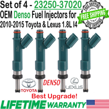 OEM Denso Best Upgrade x4 Fuel Injectors For 12-15 Toyota Prius Plug-In 1.8L I4 - £104.52 GBP