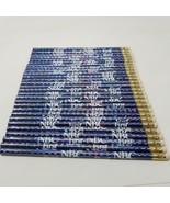 Advertisement Pencil Lot of 28 First NBC Pencils ~ Purple Shiny ~ Vintage - £10.08 GBP