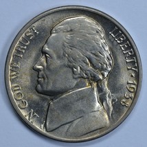 1938 D Jefferson uncirculated nickel BU - $14.00