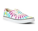 Ralph Lauren Thorton Men&#39;s Tie-Dye Canvas Sneaker in Rainbow Dye Print-S... - $54.99