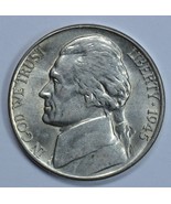 1945 D Jefferson uncirculated silver nickel BU  - £10.94 GBP