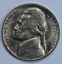1949 P Jefferson uncirculated nickel BU  - $14.00