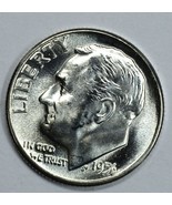 1956 P Roosevelt uncirculated silver dime BU Die error - £7.97 GBP