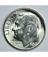 1957 P Roosevelt uncirculated silver dime BU - $10.00