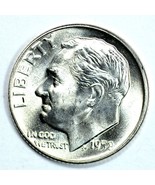 1958 D Roosevelt uncirculated silver dime BU - £7.97 GBP