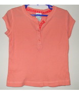 Girls Circo Peach Short Sleeve Cotton Top Size XS - £3.96 GBP