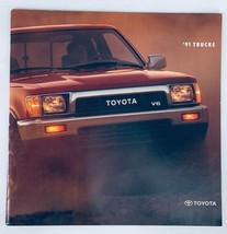 1991 Toyota Trucks V6 Dealer Showroom Sales Brochure Guide Catalog - £26.53 GBP