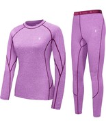 Little Donkey Andy Women&#39;S Thermal Underwear Sets Lightweight Warm Base ... - $50.94