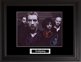 Coldplay Autographed Photo - £294.88 GBP