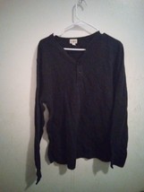 J. Crew Mens Black Long-Sleeve Sweatshirt Sz L 9000ARE - $24.81 CAD
