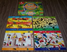 Briarpatch I SPY Little Animals 4 PUZZLES IN BOX Ages 3+ - $14.85
