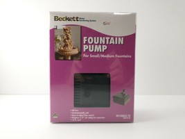 Beckett WATER FOUNTAIN PUMP For Small / Medium Fountains 130 Gallons / H... - $25.00