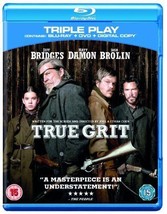 True Grit - (Blu-ray + DVD) [2011] [Regi Blu-ray Pre-Owned Region 2 - £13.93 GBP