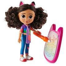 Gabby&#39;s Dollhouse, 8-inch Gabby Girl Doll (Travel Edition) with Accessories, Kid - $9.85