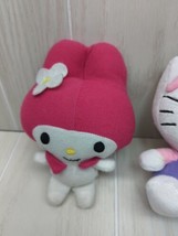 Hello Kitty Sanrio Ty Plush doll lot Red Halloween Easter bunny ears My Melody - $19.79