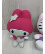 Hello Kitty Sanrio Ty Plush doll lot Red Halloween Easter bunny ears My ... - £15.54 GBP