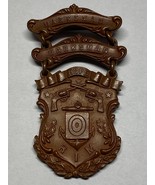 CIRCA 1903-1904, RHODE ISLAND MILITIA, MARKSMAN MEDAL, PISTOL, NAMED, VI... - $3,266.60 MXN