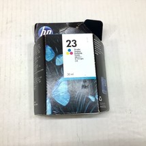 HP 23 Ink Cartridge GENUINE HP Tri-Color C1823D High Yield Expiration 05/13 - $11.63