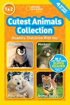 Cutest Animals Collection (National Geographic Kids Readers, Levels 1 &amp; ... - $110.90 MXN