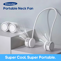 Hanging Neck Fan Power Bladeless Neckband Fan Portable Mini Air Cooler - £19.47 GBP+