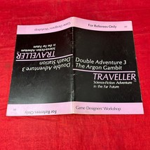 TRAVELLER Double Adventure 3 GDW BOOK Death Station REFEREES ONLY SCIFI RPG - £17.01 GBP