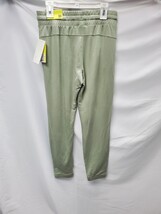 All In Motion Girl's Large (10/12) Cozy Soft Fleece Joggers, Olive Green image 3