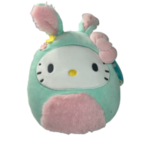 Squishmallow Kellytoy Plush Sanrio Hello Kitty 8&quot; Easter 2024 NWT NEW - £10.52 GBP