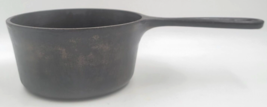 Unbranded 2 Quart Cast Iron Boiler Sauce Pan Stew Pot Vintage 80+ Years Old - £45.00 GBP