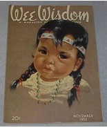 Wee Wisdom November 1952 Children&#39;s Magazine Thanksgiving - $8.37 CAD