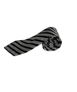 Donald Trump Signature Collection Mens Tie Black Silver 100% Silk Tie - $25.00