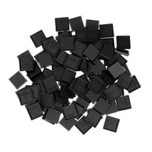 100Pcs 25Mm Square Black Miniature Model Bases For Tabletop Or Miniature... - £15.17 GBP