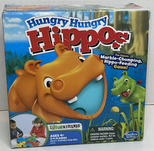 Hungry Hungry Hippos Game, 2012 Hasbro Game Blue Yellow Orange Green - £11.17 GBP