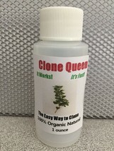 Clone Queen 1 Ounce- rooting clone cutting solution hydroponics propagation - $11.31
