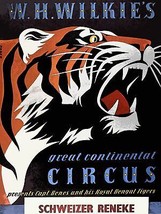 9020.Decoration Poster.Home wall.Room design art.Wilkies Circus Tiger show act - £13.02 GBP+