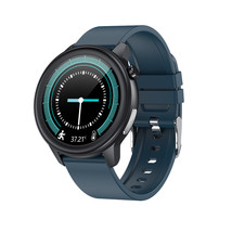 E80 Smart Watch Full Round Full Touch True Blood Oxygen Body Temperature Continu - £84.92 GBP