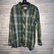 CE Schmidt Men’s  Classic workwear plaid  button down shirt Long Sleeve ... - £11.73 GBP