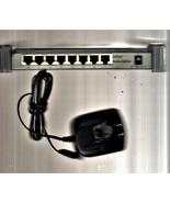 Ether Net  - Asante 8 Port Hub &amp; Power Supply - $16.30 CAD