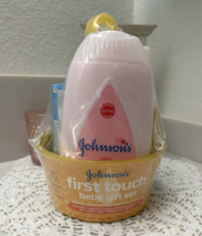 Johnson’s Baby First Touch Baby Gift Set Bath &amp; Skin Products - £14.09 GBP