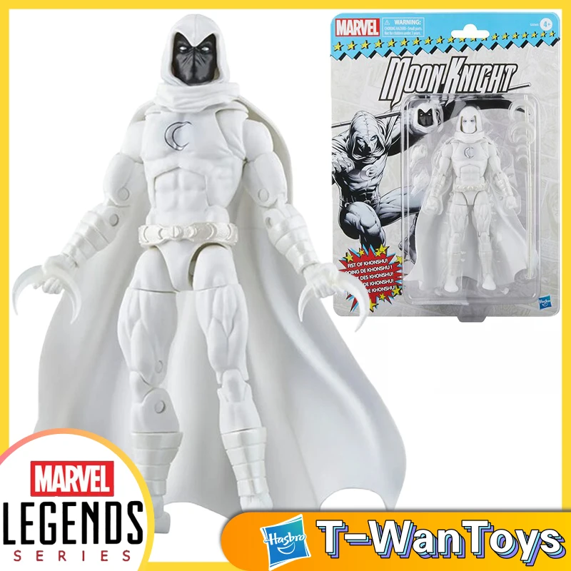 Hasbro Marvel Legends Series Retro Moon Knight 6-Inch (15Cm) Scale Action - £45.77 GBP